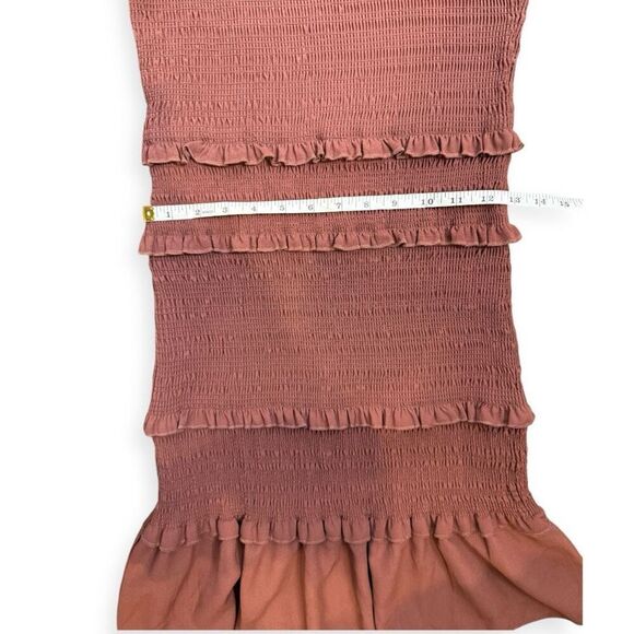 Altar’d State Ruched Ruffle Mini Dress NWT - Picture 5 of 8